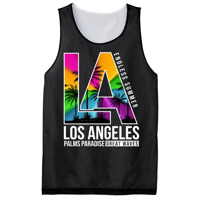 Los Angeles Endless Summer Mesh Reversible Basketball Jersey Tank