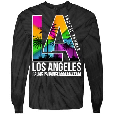 Los Angeles Endless Summer Tie-Dye Long Sleeve Shirt