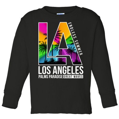 Los Angeles Endless Summer Toddler Long Sleeve Shirt