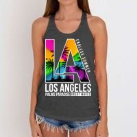 Los Angeles Endless Summer Women's Knotted Racerback Tank