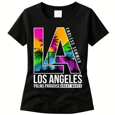 Los Angeles Endless Summer Womens T-Shirt