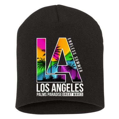 Los Angeles Endless Summer Short Acrylic Beanie