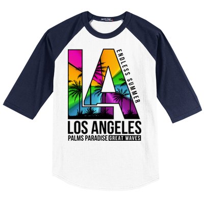 Los Angeles Endless Summer Baseball Sleeve Shirt