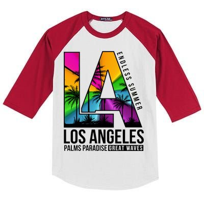 Los Angeles Endless Summer Kids Colorblock Raglan Jersey