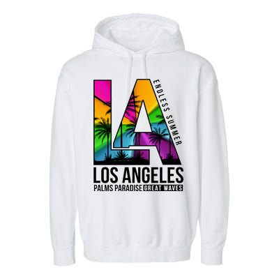 Los Angeles Endless Summer Garment-Dyed Fleece Hoodie