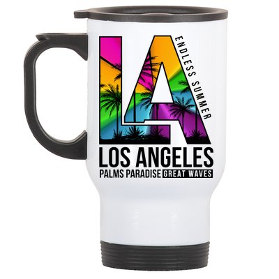 Los Angeles Endless Summer Stainless Steel Travel Mug