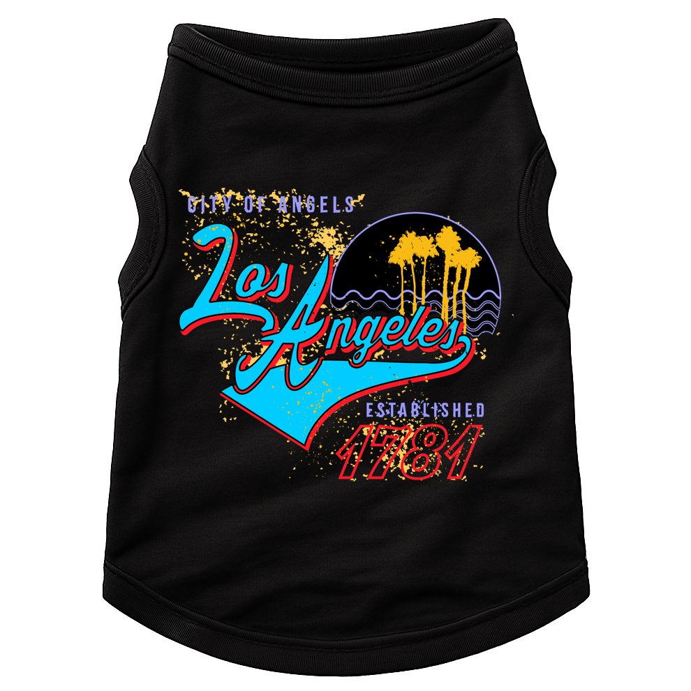 Los Angeles Est 1781 Retro Doggie Tank