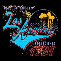 Los Angeles Est 1781 Retro Cooling Performance Crew T-Shirt