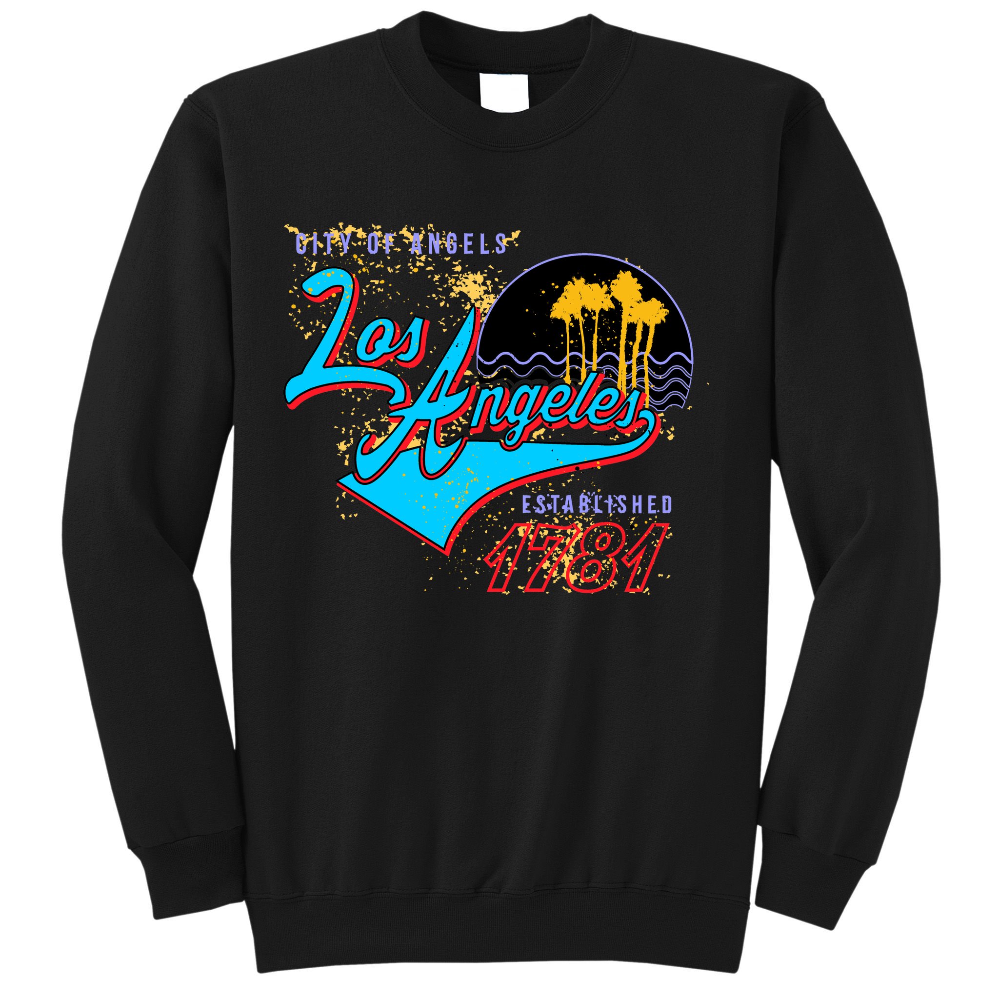 Los Angeles Est 1781 Retro Sweatshirt