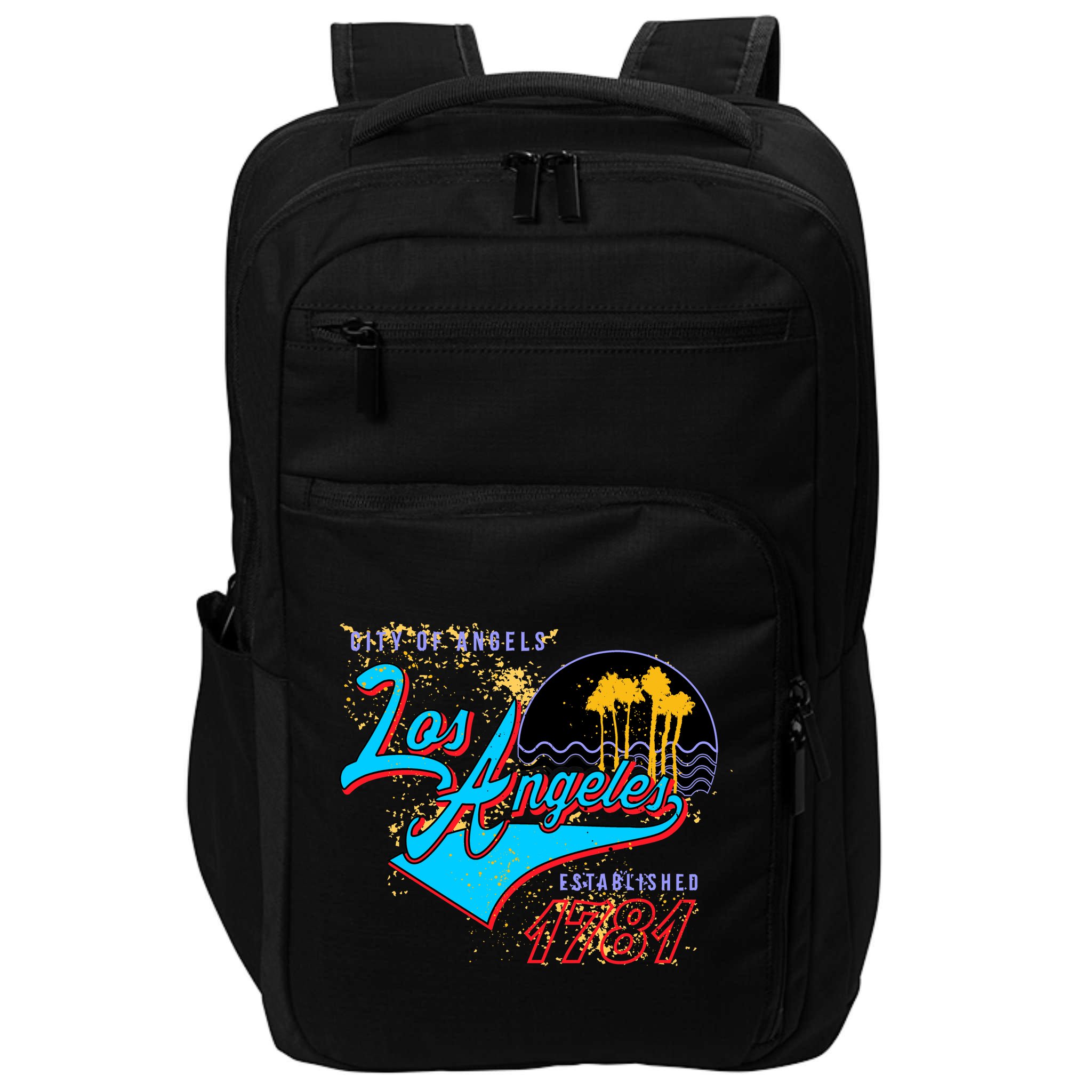 Los Angeles Est 1781 Retro Impact Tech Backpack