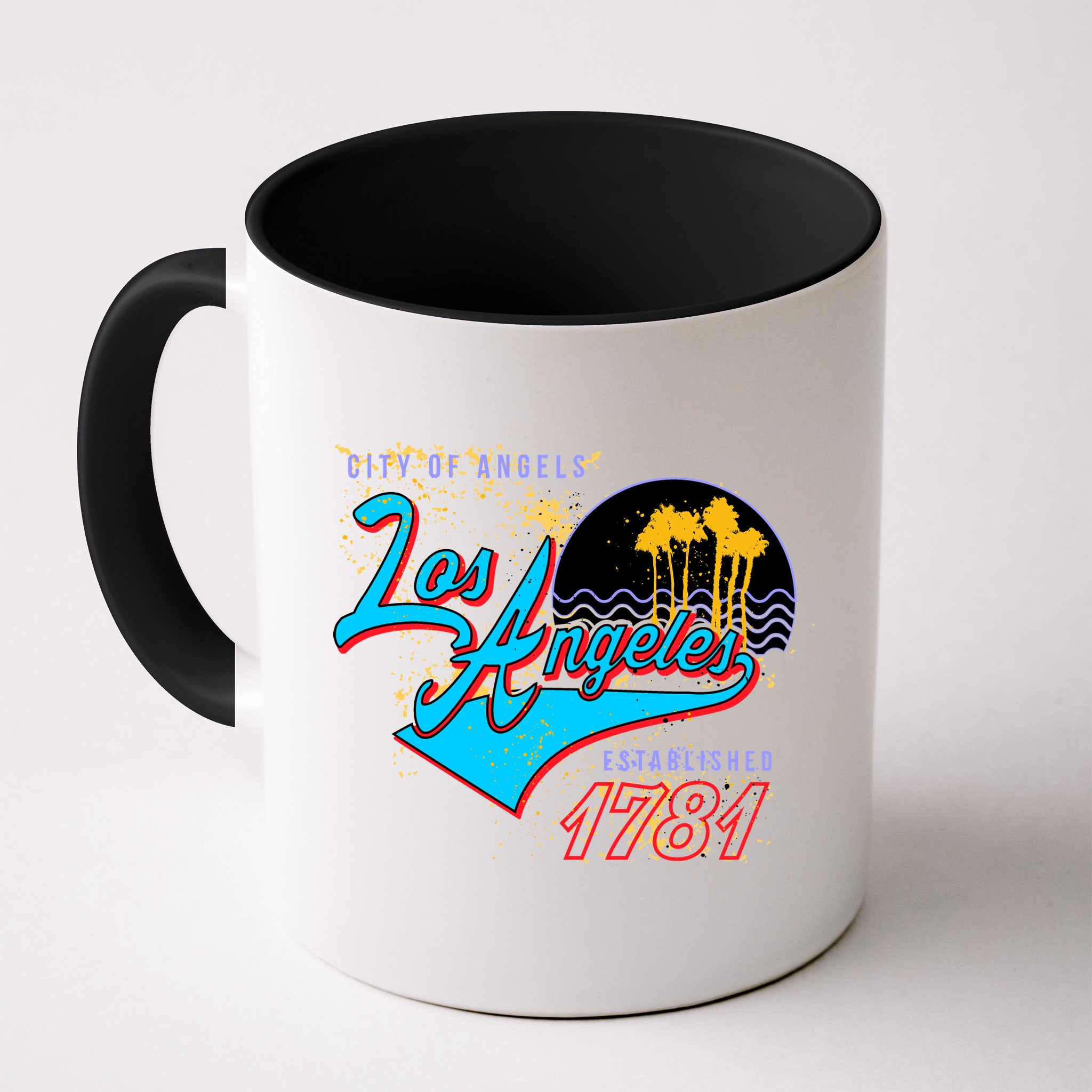 Los Angeles Est 1781 Retro Mug