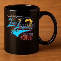 Los Angeles Est 1781 Retro 11oz C Handle Ceramic Mug