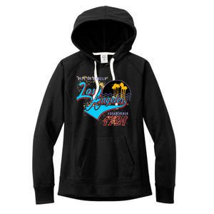 Los Angeles Est 1781 Retro Women's Fleece Hoodie