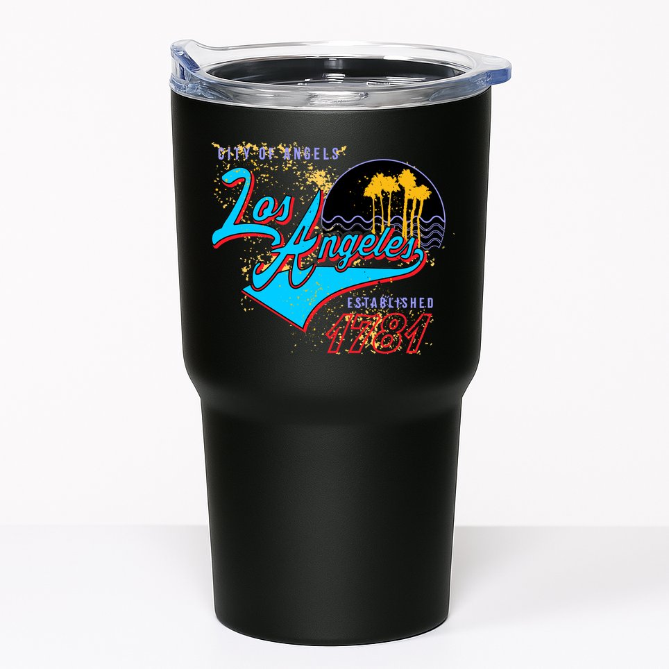 Los Angeles Est 1781 Retro Tumbler
