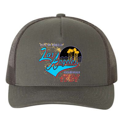 Los Angeles Est 1781 Retro Yupoong Adult 5-Panel Trucker Hat