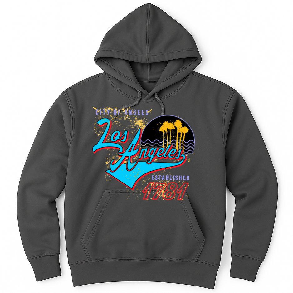Los Angeles Est 1781 Retro Hoodie