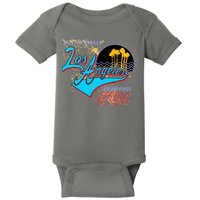 Los Angeles Est 1781 Retro Baby Bodysuit