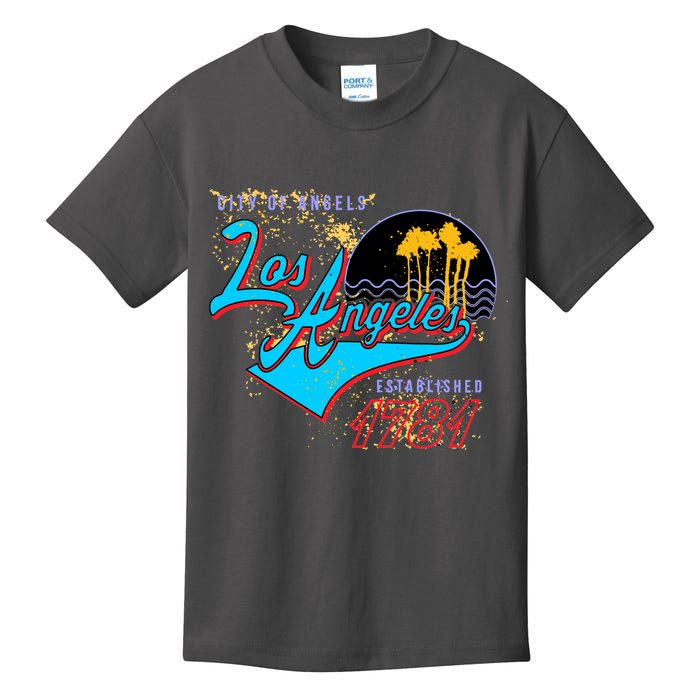 Los Angeles Est 1781 Retro Kids T-Shirt
