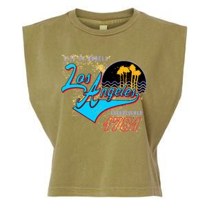 Los Angeles Est 1781 Retro Garment-Dyed Women's Muscle Tee