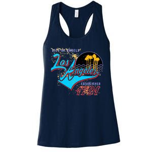 Los Angeles Est 1781 Retro Women's Racerback Tank