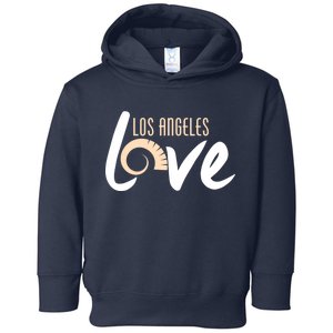 Los Angeles Love Football Fan Toddler Hoodie