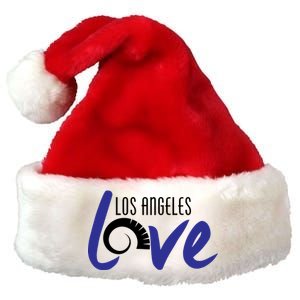 Los Angeles Love Football Fan Premium Christmas Santa Hat