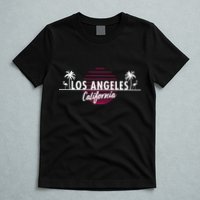 Los Angeles Retro Palm Trees T-Shirt