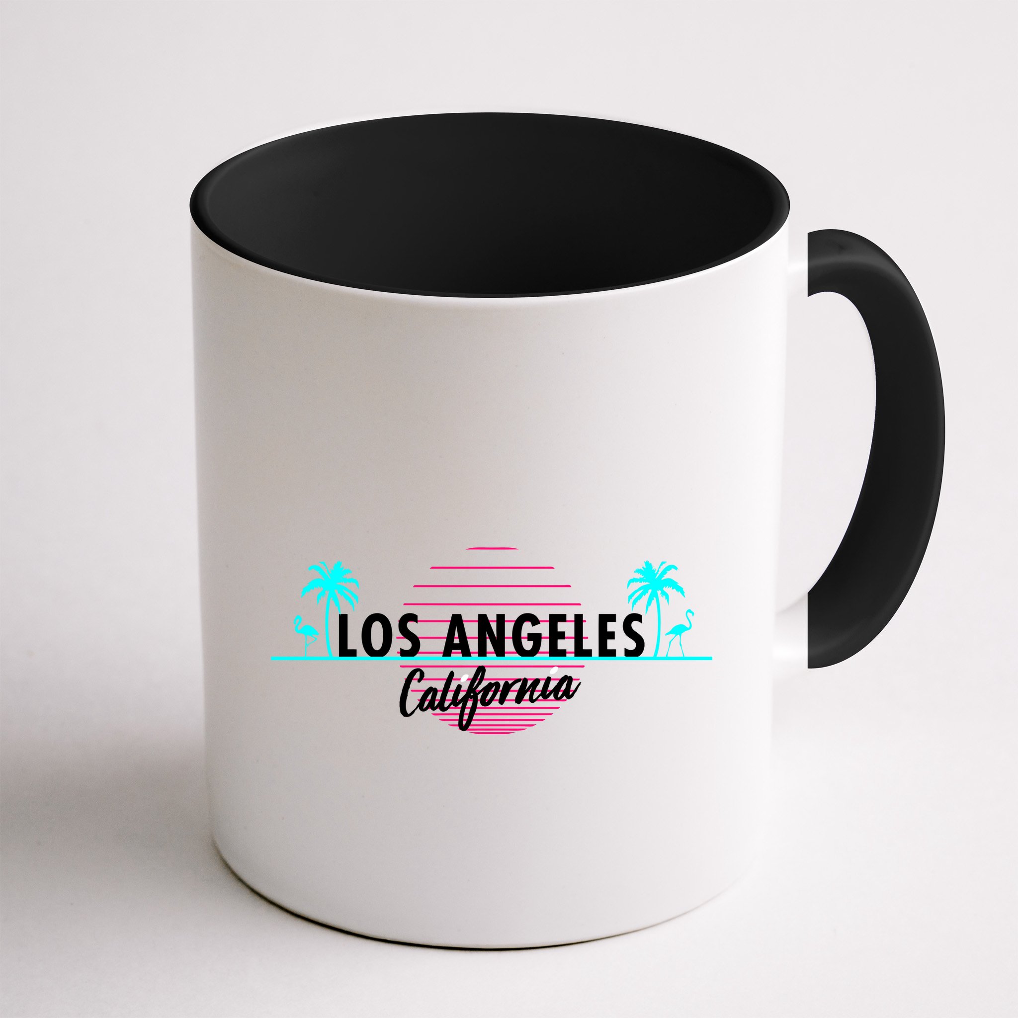 Los Angeles Retro Palm Trees Mug