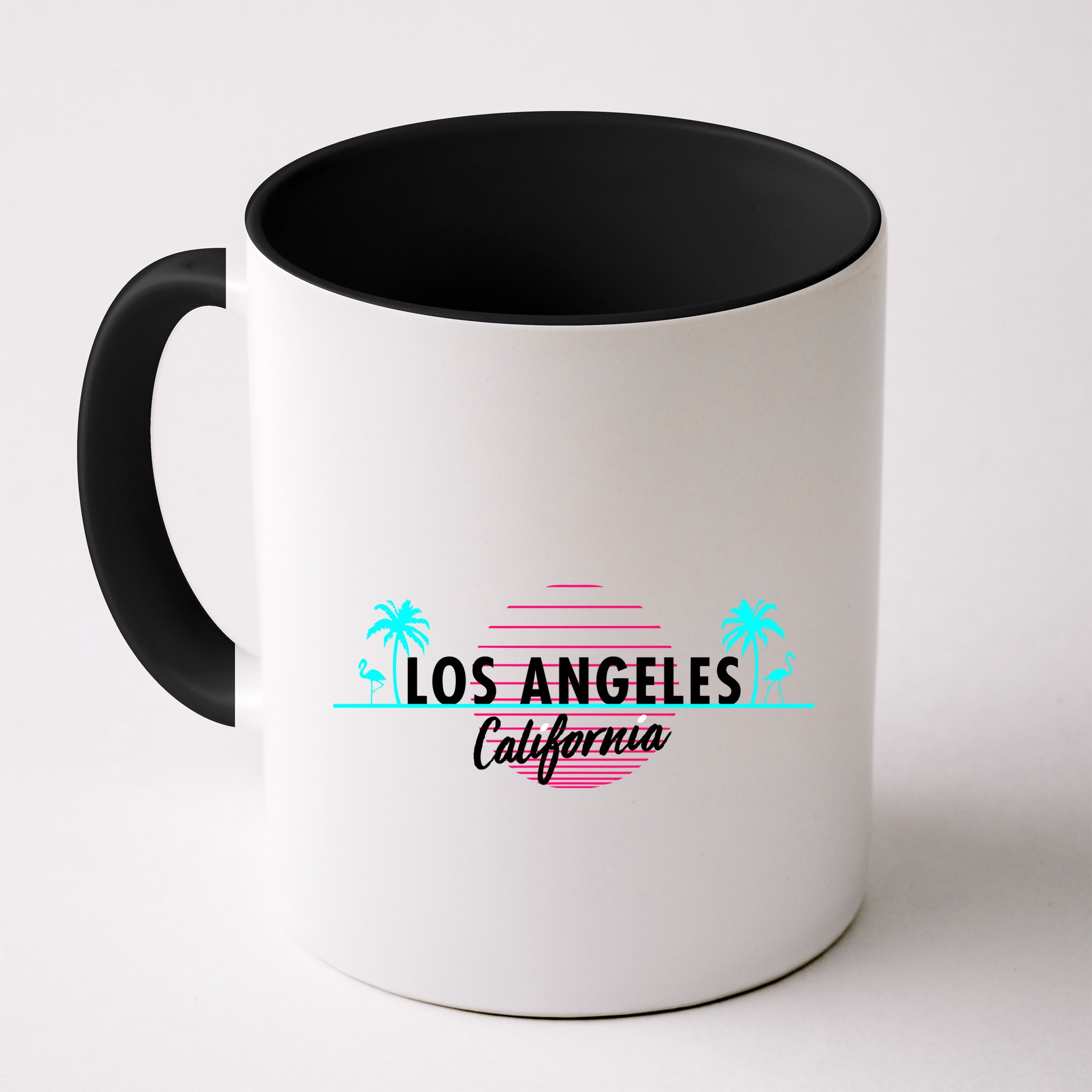Los Angeles Retro Palm Trees Mug