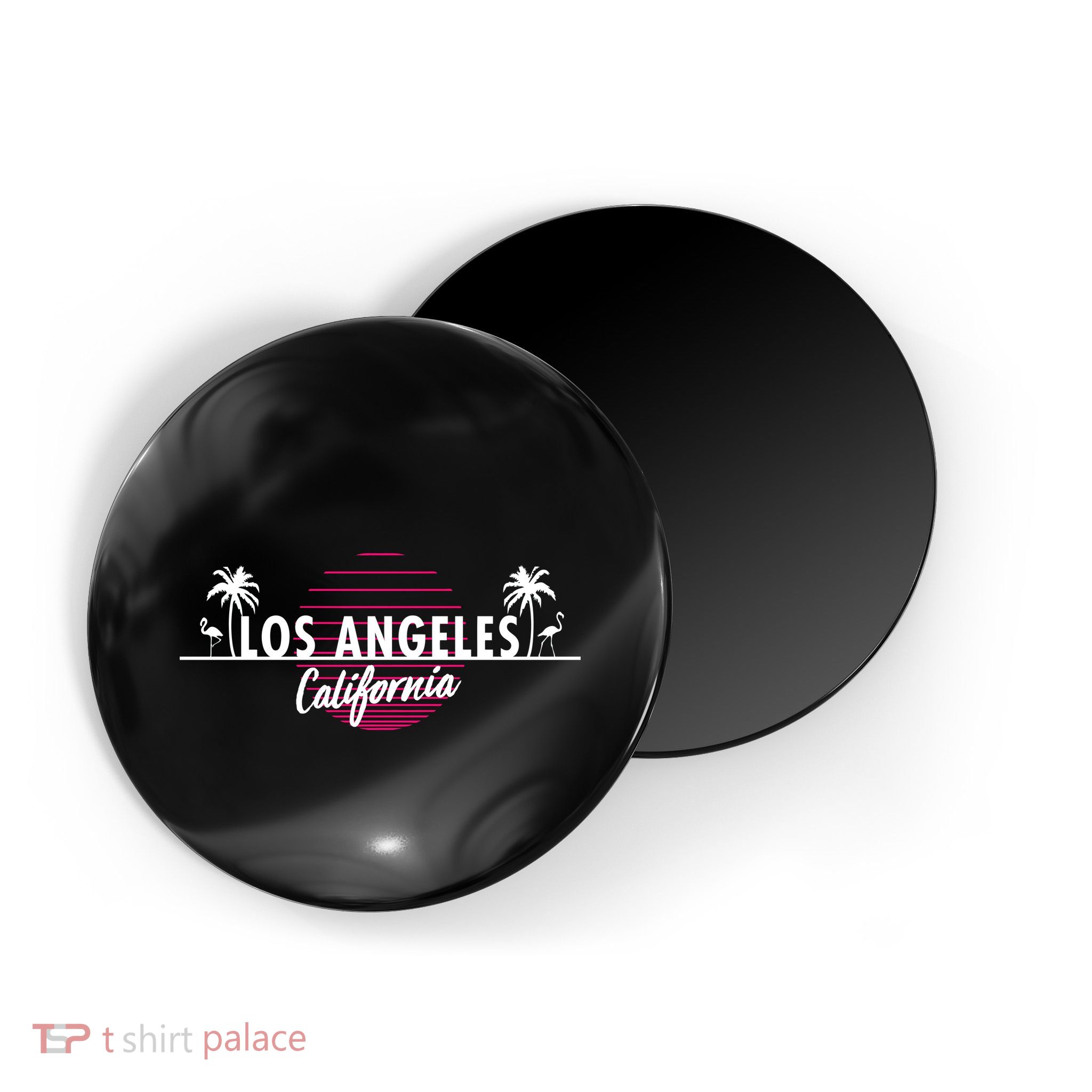 Los Angeles Retro Palm Trees Magnet