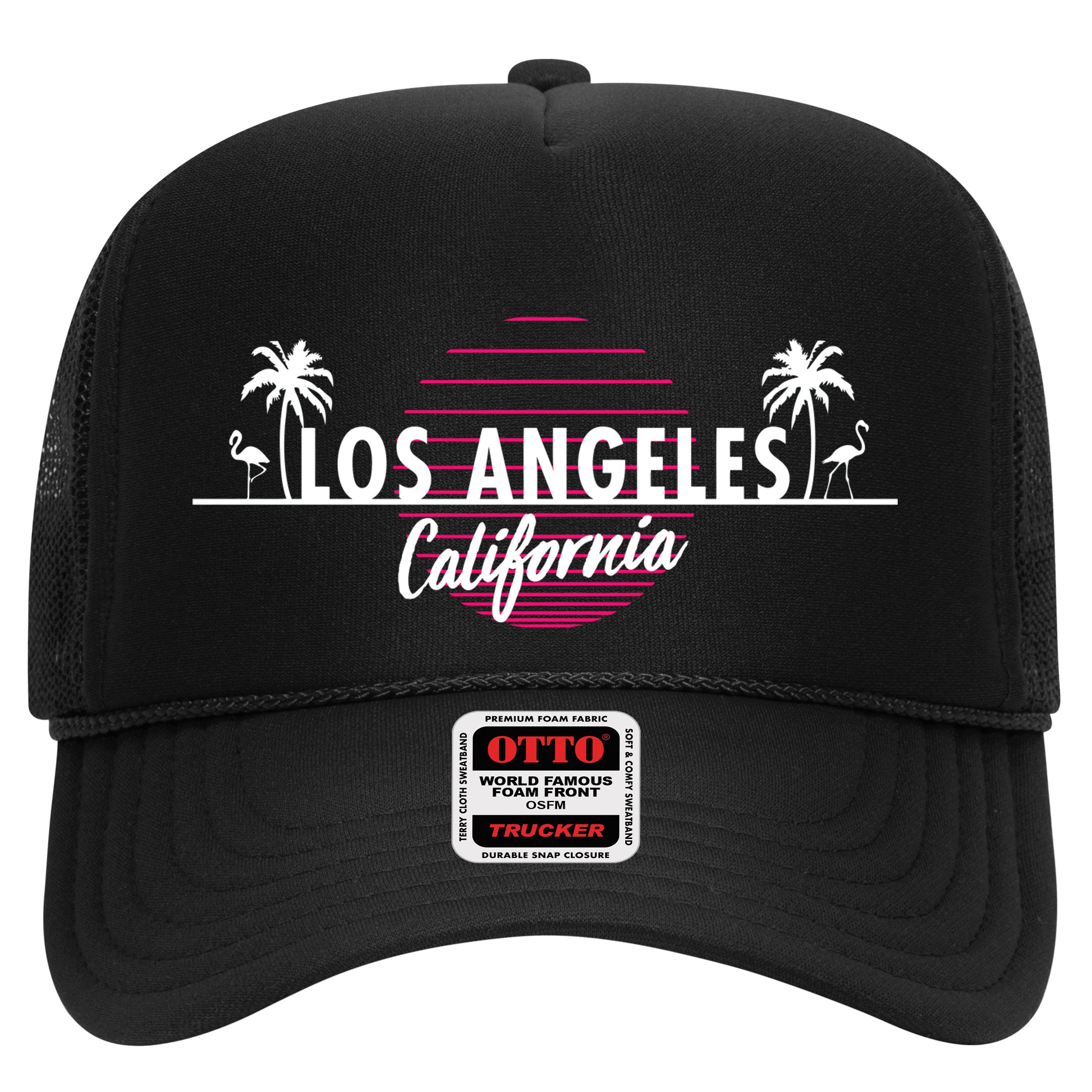 Los Angeles Retro Palm Trees Hat
