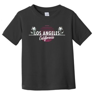 Los Angeles Retro Palm Trees Toddler T-Shirt