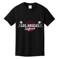 Los Angeles Retro Palm Trees Kids T-Shirt