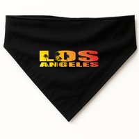 Los Angeles Retro Sunset USA-Made Doggie Bandana