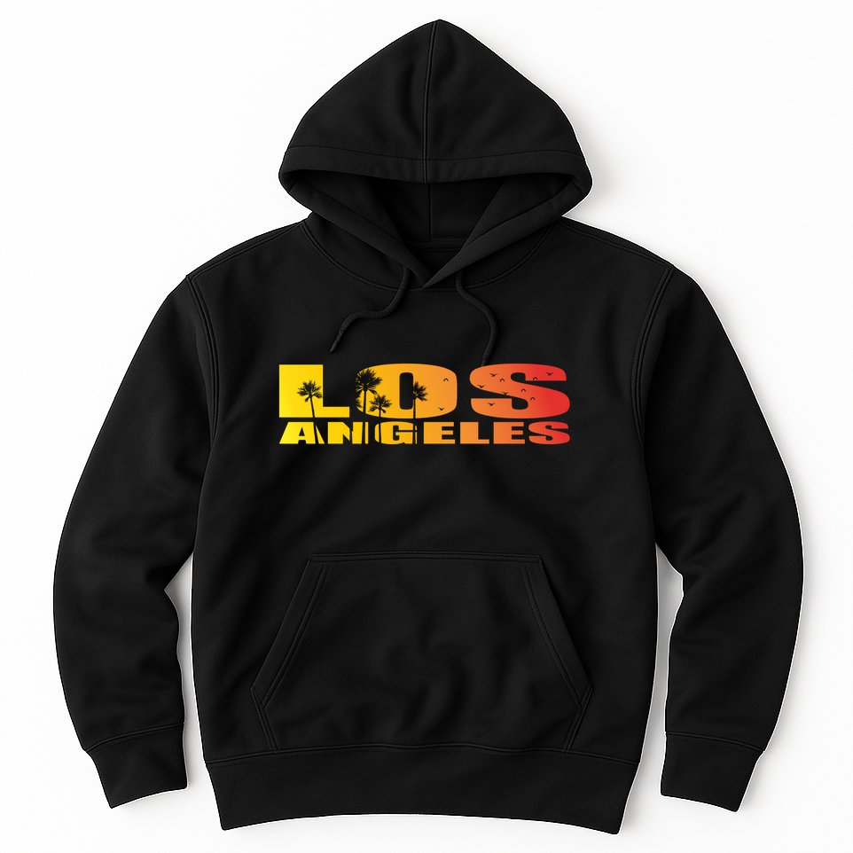 Los Angeles Retro Sunset Hoodie
