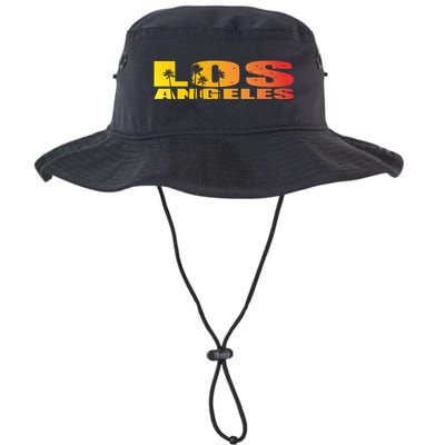 Los Angeles Retro Sunset Bucket Hat
