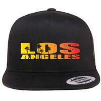 Los Angeles Retro Sunset Flatbill Hat