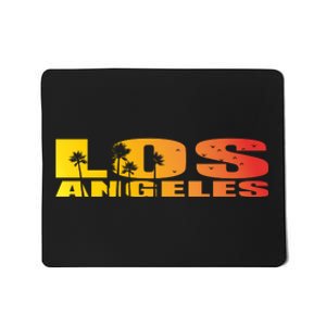 Los Angeles Retro Sunset Mousepad