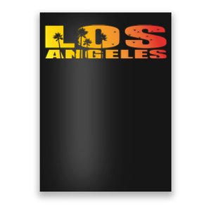 Los Angeles Retro Sunset Poster