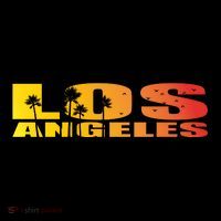 Los Angeles Retro Sunset Baby Bodysuit