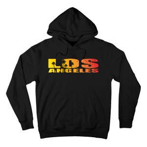 Los Angeles Retro Sunset Tall Hoodie