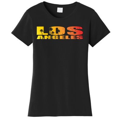 Los Angeles Retro Sunset Women's T-Shirt