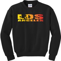 Los Angeles Retro Sunset Kids Sweatshirt