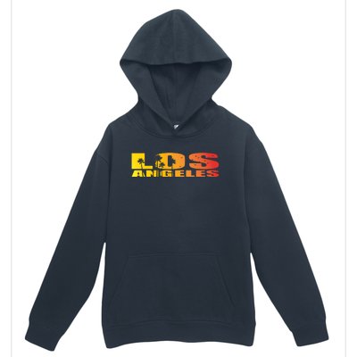 Los Angeles Retro Sunset Urban Pullover Hoodie