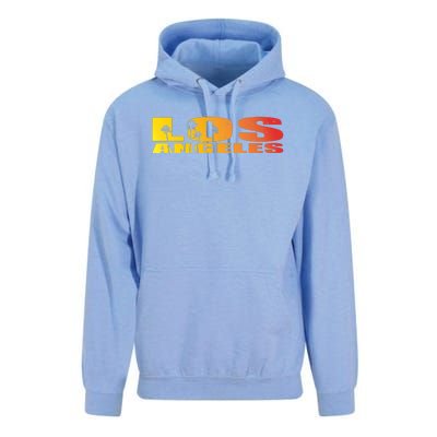 Los Angeles Retro Sunset Unisex Surf Hoodie