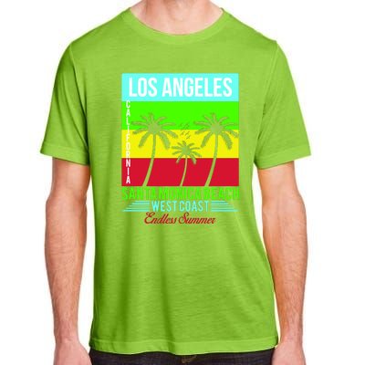 Los Angeles Santa Monica Beach Adult ChromaSoft Performance T-Shirt