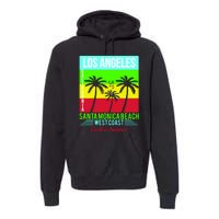 Los Angeles Santa Monica Beach Premium Hoodie