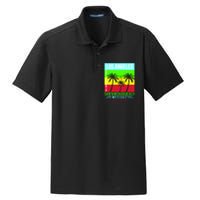 Los Angeles Santa Monica Beach Dry Zone Grid Polo