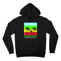 Los Angeles Santa Monica Beach Tall Hoodie