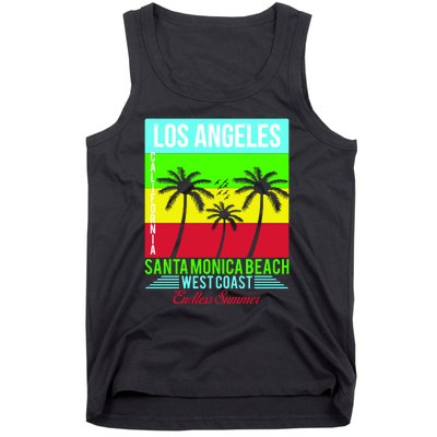 Los Angeles Santa Monica Beach Tank Top